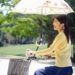 Special Umbrellas that can attach to bikes