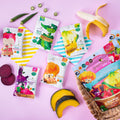 5-Colors - Strawberry, Pumpkin, Banana, Beetroot, Okra (Greenday Kids)