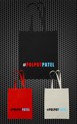PolPotPatel 100% Cotton Tote Bag.