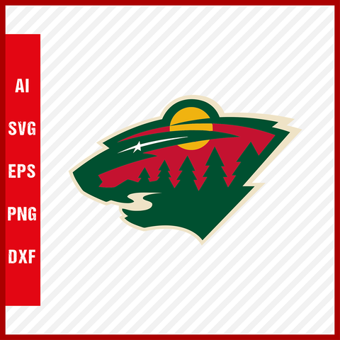 Minnesota Wild Aluminum Embossed Hockey Logo Emblem