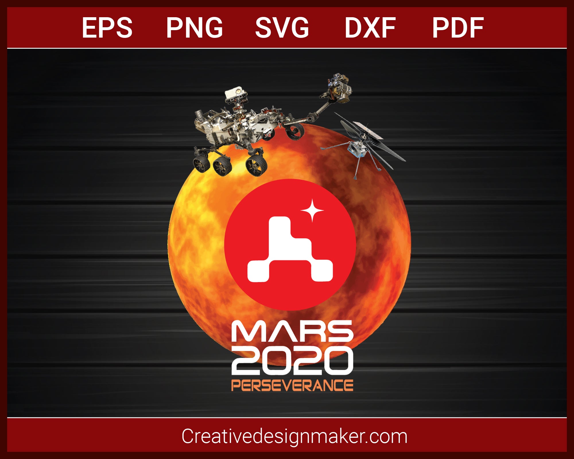 Download Mars Perseverance Rover Nasa Mars Landing T Shirt Svg Png Creativedesignmaker