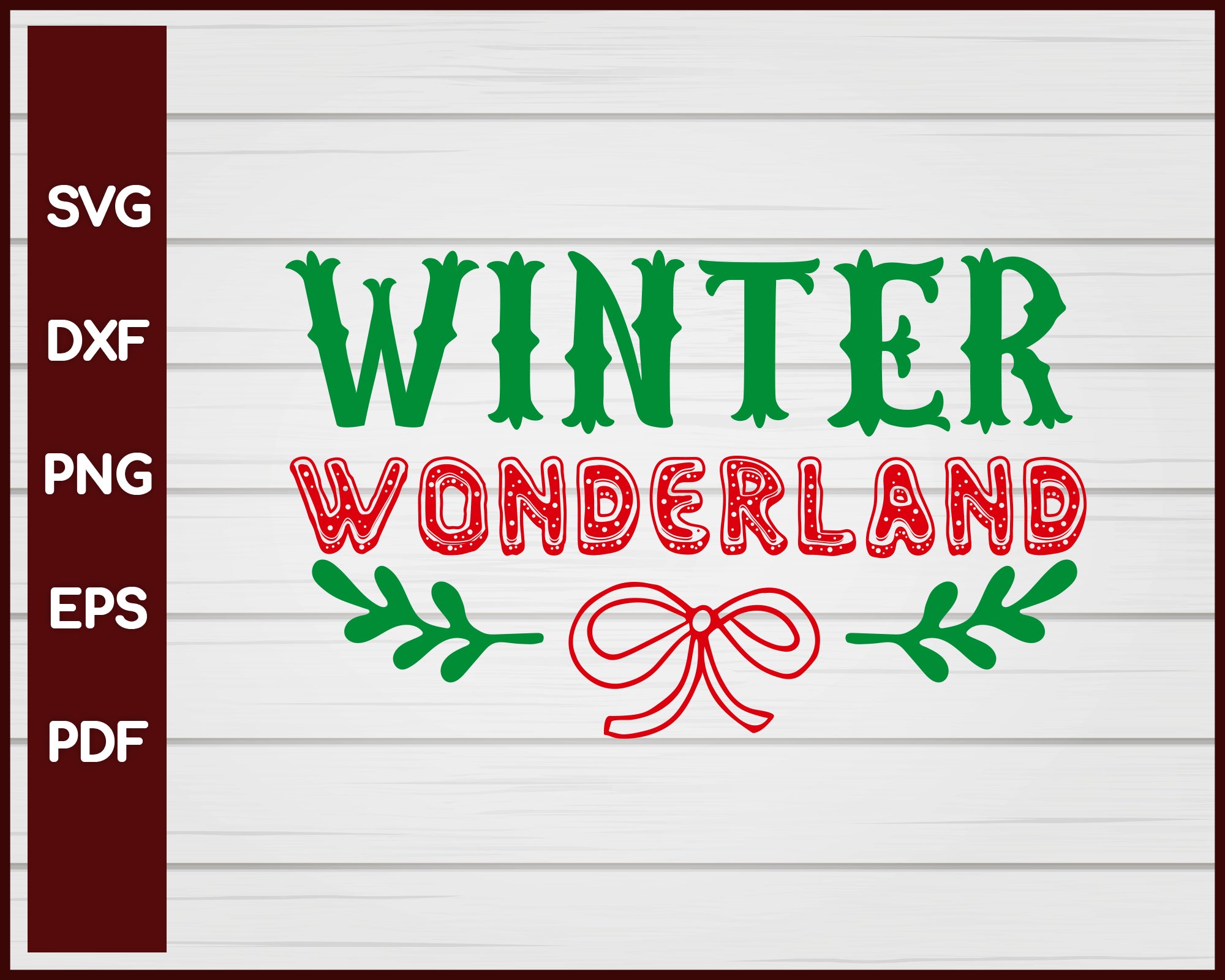 Download Winter Wonderland Christmas Svg Creativedesignmaker