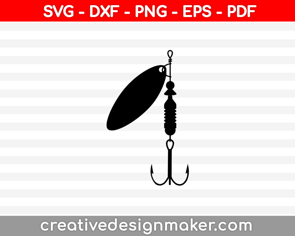 Download Fishing Hook Svg Dxf Png Eps Pdf Printable Files Creativedesignmaker