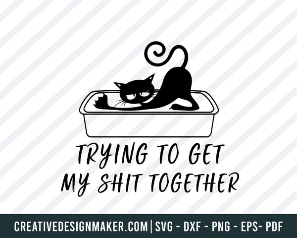 Cat Svg printable files – Creativedesignmaker
