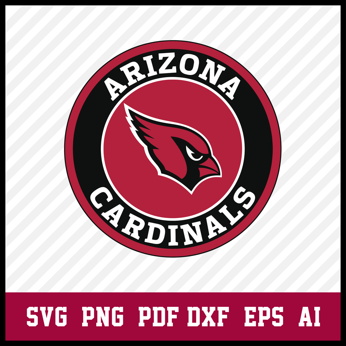 Arizona Cardinals Eagle Logo svg | Creative Design Maker ...