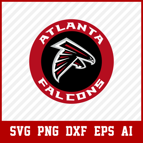 Atlanta Falcons™ logo vector logo downloaded 70 times. Description from  logos-vector.com. I searched for this on b… | Atlanta falcons logo, Atlanta  falcons, Falcons