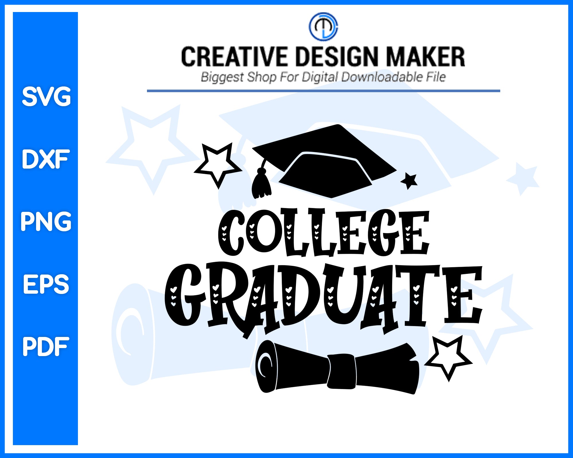 Download College Graduate Svg Creativedesignmaker