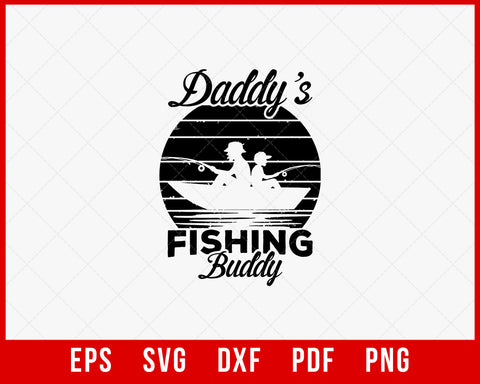 My Favorite Fishing Buddy T-shirt Design  Creative Design Maker –  Creativedesignmaker