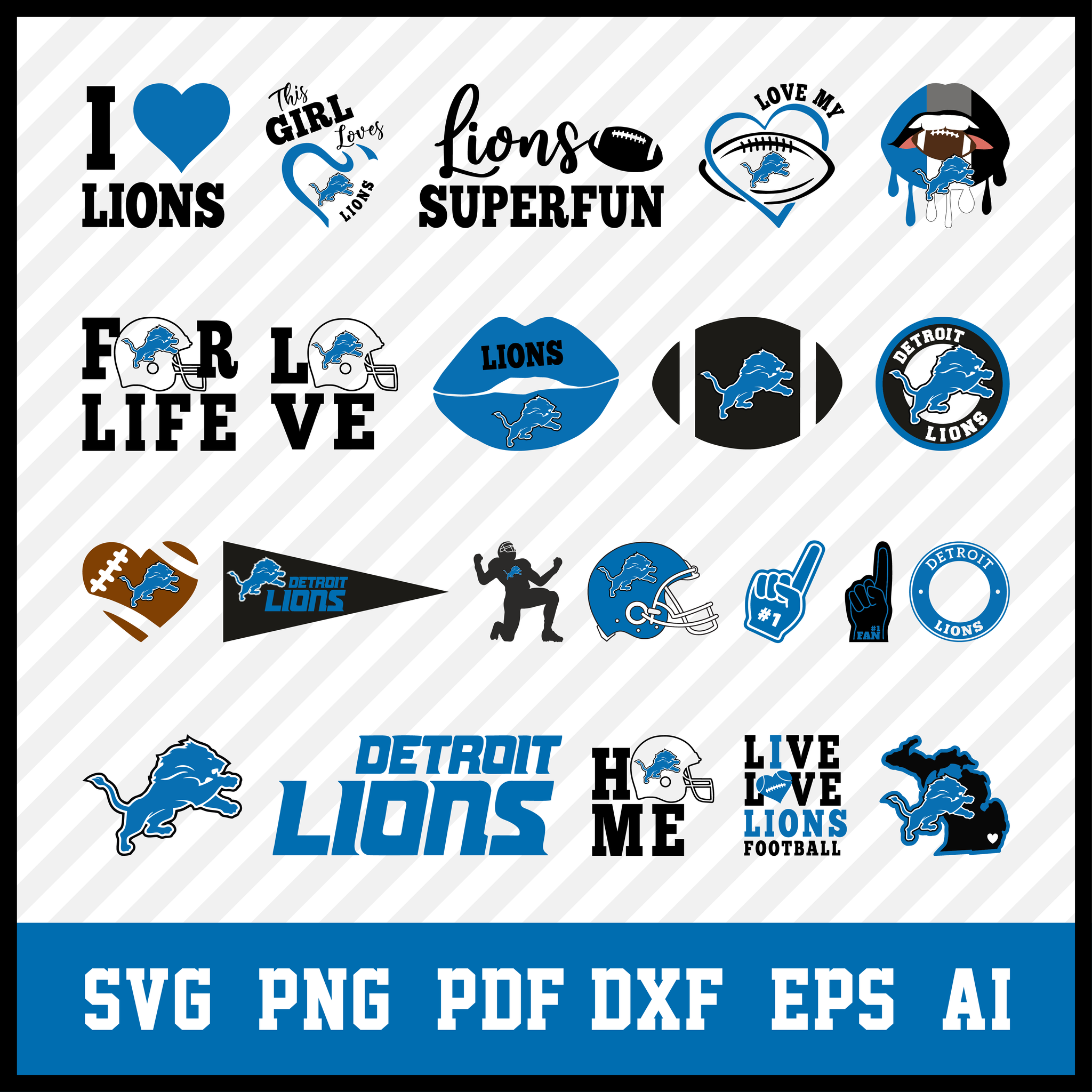 Free Free 289 Vector Detroit Lions Svg SVG PNG EPS DXF File