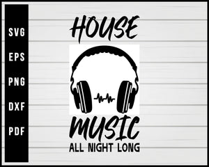Download Dj House Music Svg Eps Png Silhouette Design Creativedesignmaker
