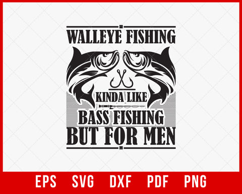 I Love Fishing Men Women T-Shirt Fishing SVG