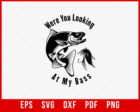 Don't Be A Dumb Bass Funny Fishing Reusable Gift Bag