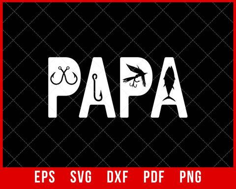 Reel Cool Grandpa SVG PNG EPS DXF AI Download - Merch Roll