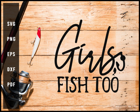 Fishing Is The Reel Deal svg png Silhouette Designs For Cricut And Pri –  Creativedesignmaker