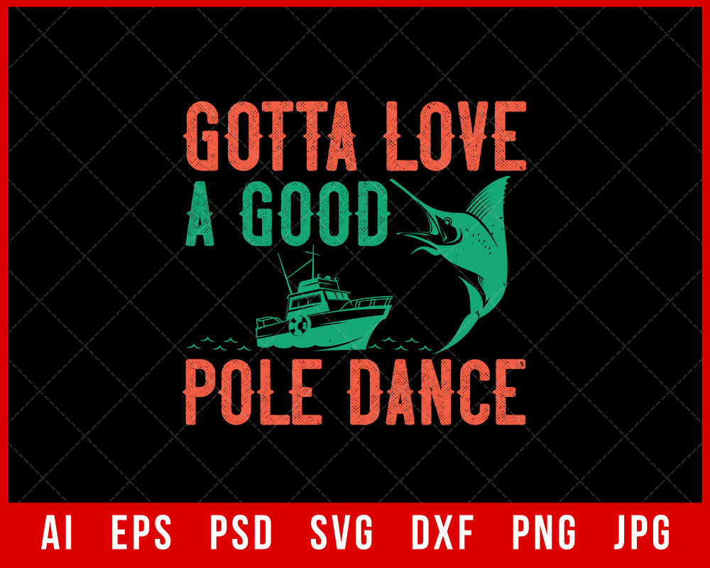 Free Free 248 Pole Dance Fishing Svg SVG PNG EPS DXF File