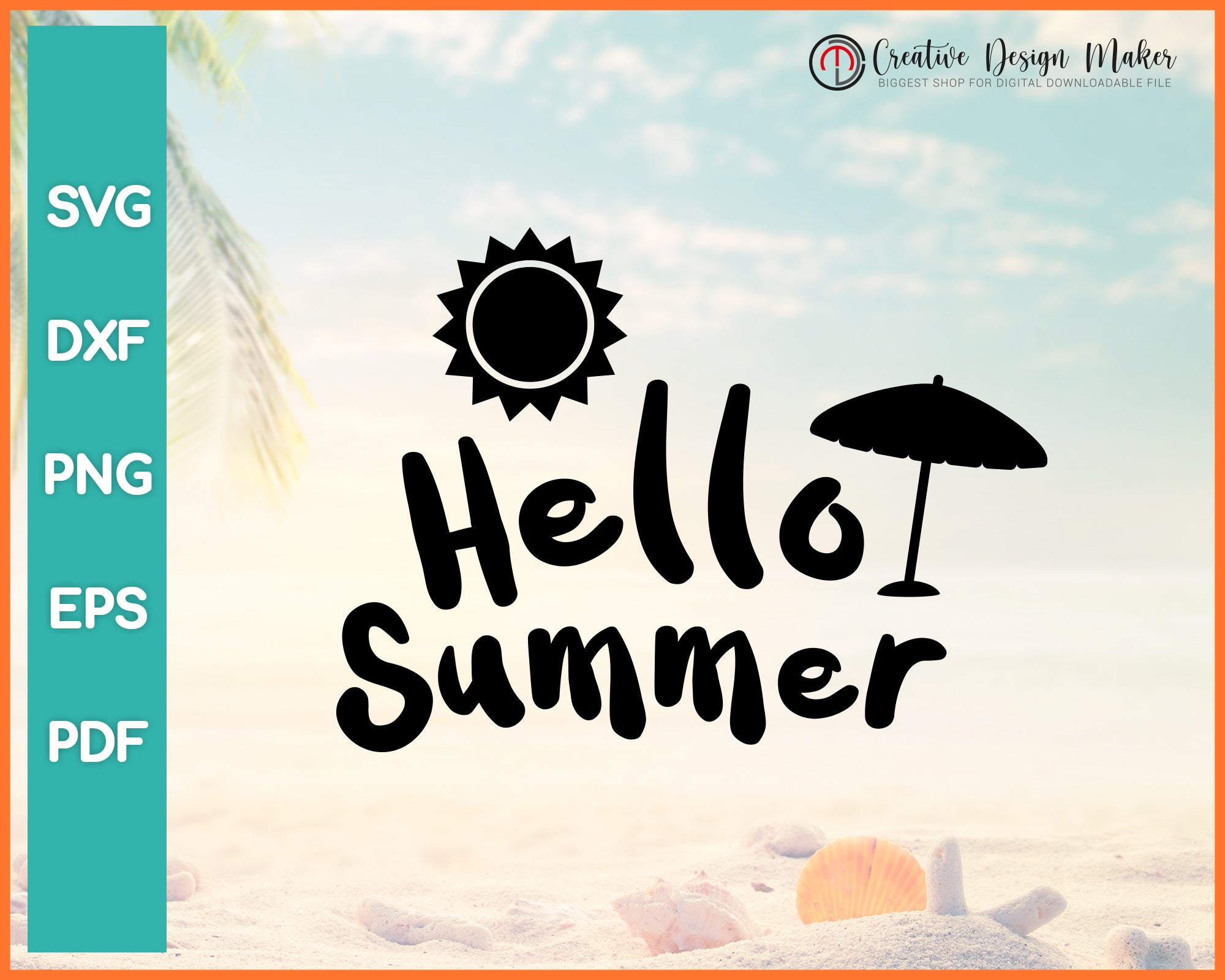 Download Hello Summer Svg For Cricut Creativedesignmaker