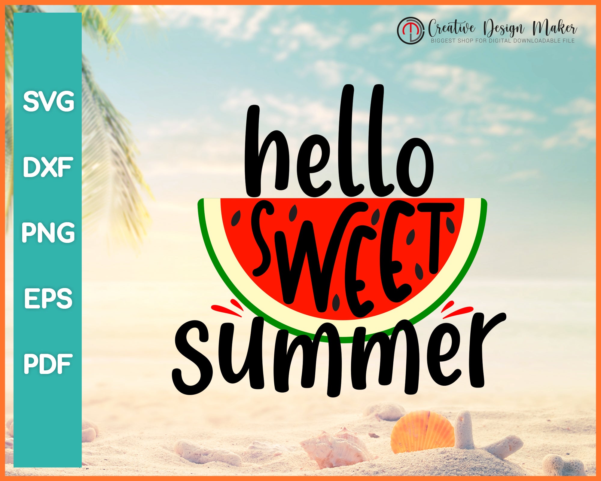 Free Free 341 Sweet Summer Time Watermelon Svg SVG PNG EPS DXF File