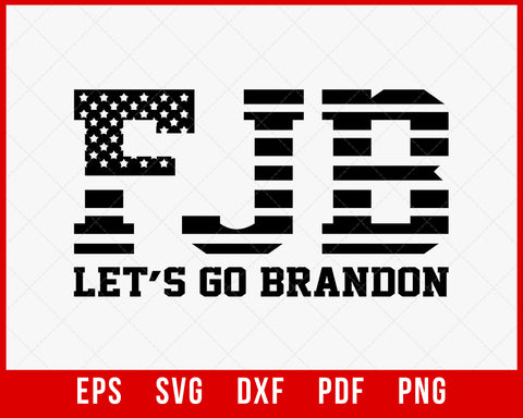 Let's Go Brandon, SVG Cut File, Instant Download -  Canada