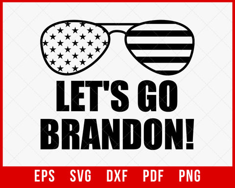 Brandon Shirt. Let's Go Brandon Conservative US Flag T-Shirt Design.  4413059 Vector Art at Vecteezy