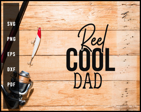 Reel Cool Uncle svg png Silhouette Designs For Cricut And