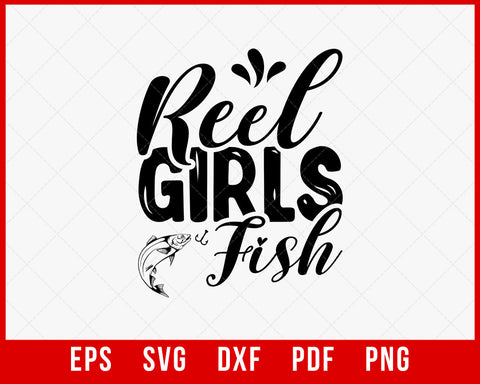 Keeping It Reel SVG  Fishing SVG Illustration par craftiversally