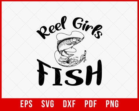 Keeping it reel SVG T-Shirt Design Fishing SVG