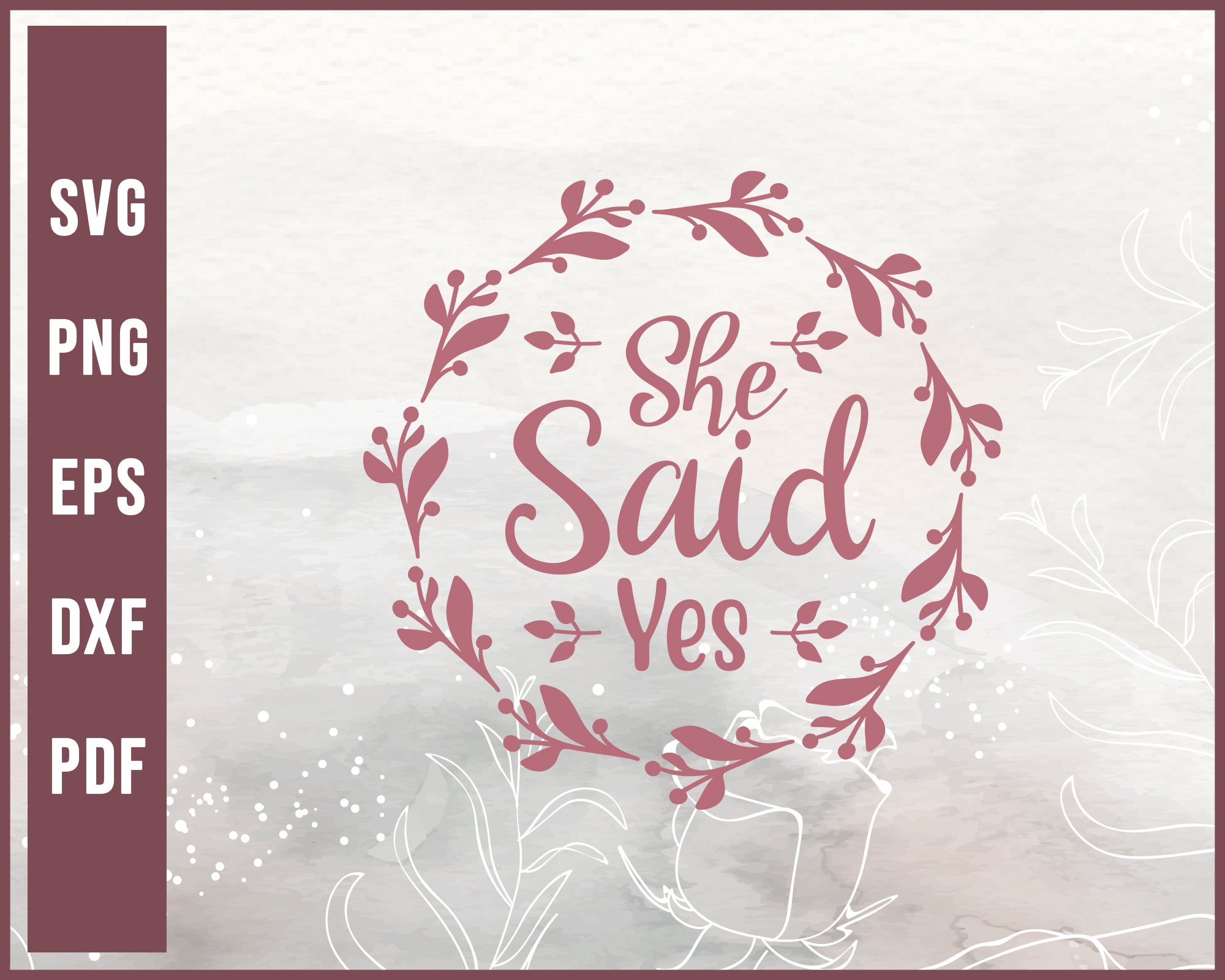 Download Said She Yes Wedding Svg Creativedesignmaker