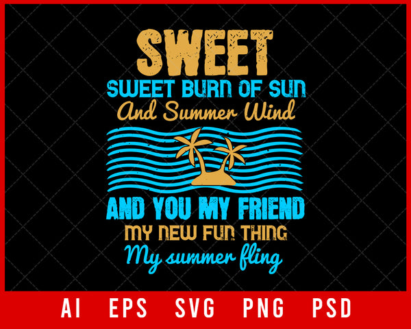 Free Free 184 Sweet Summer Sun Svg SVG PNG EPS DXF File