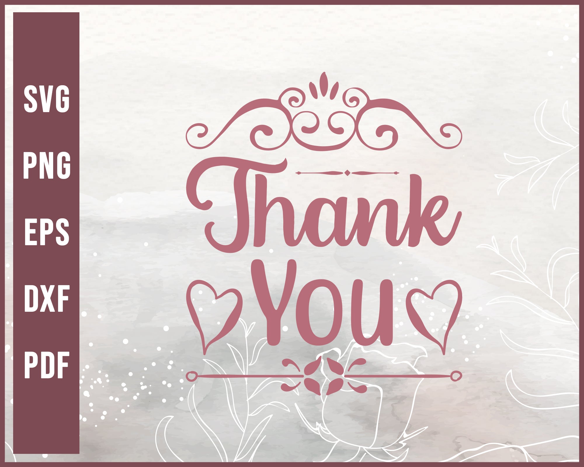 Free Free 121 Wedding Thank You Svg SVG PNG EPS DXF File