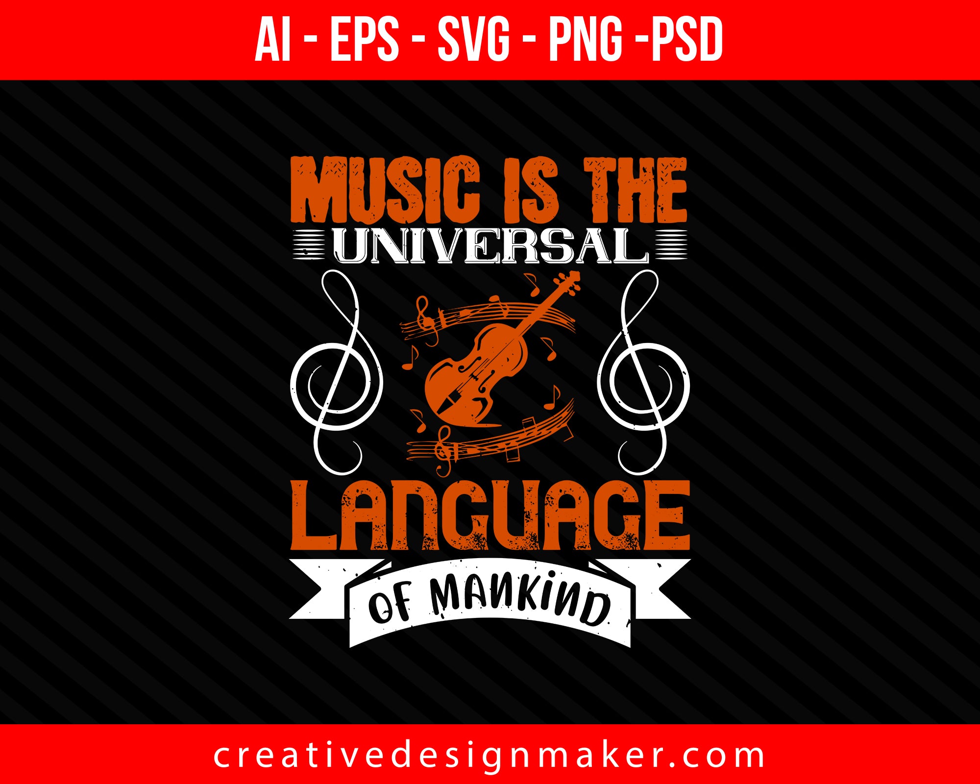 Download Music Is The Universal Language Of Mankind Violin Creativedesignmaker