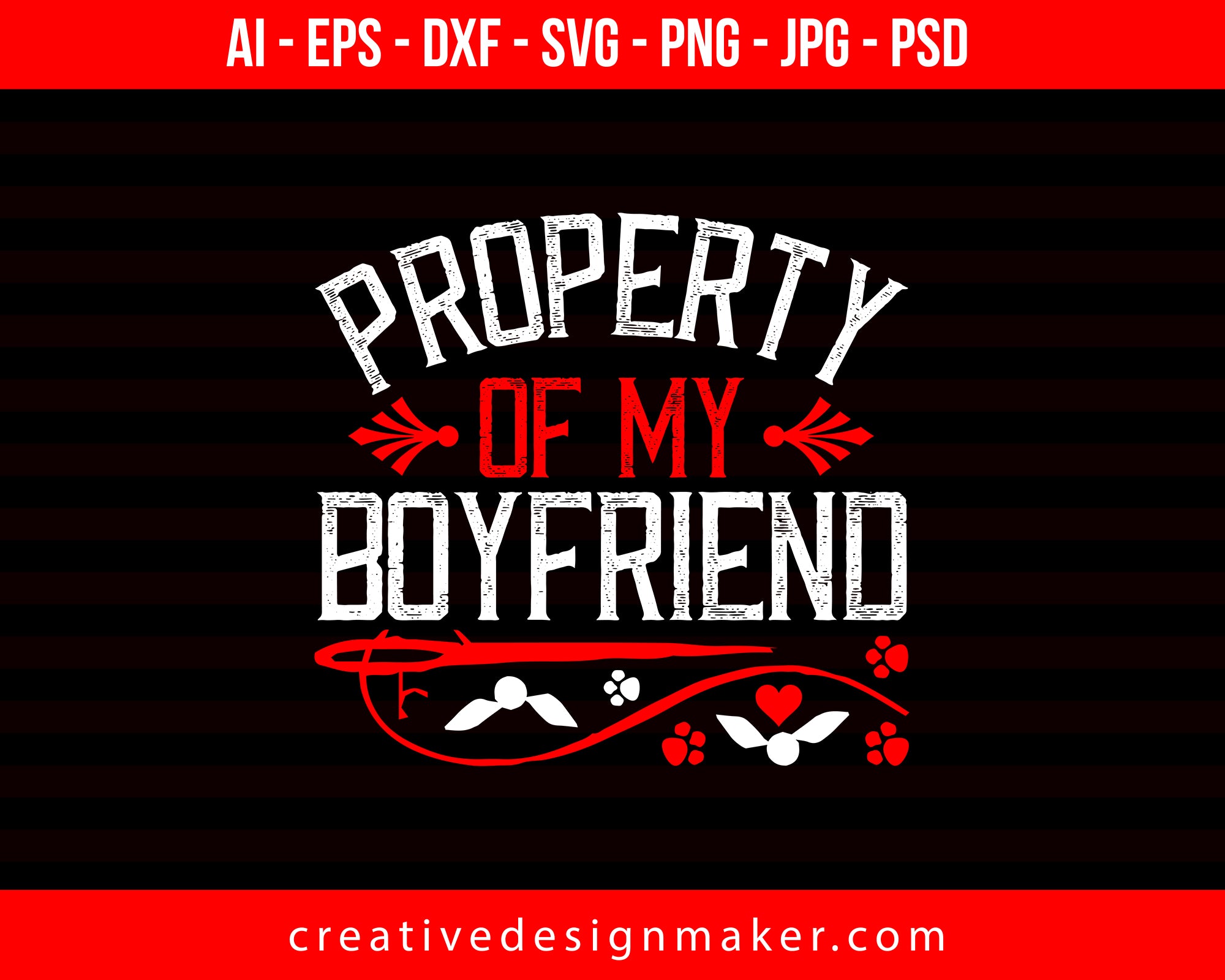 Download Property Of My Boy Friend Couple Editable T Shirt Svg Design Creativedesignmaker