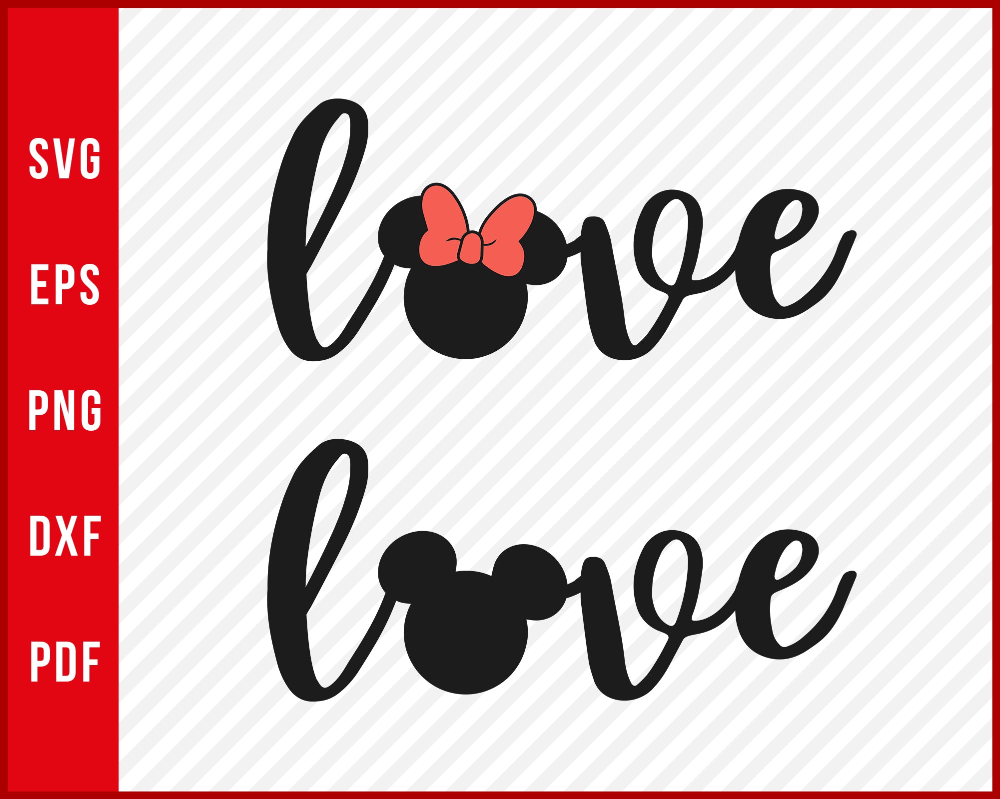 Download Minnie Love Disney Svg Creativedesignmaker