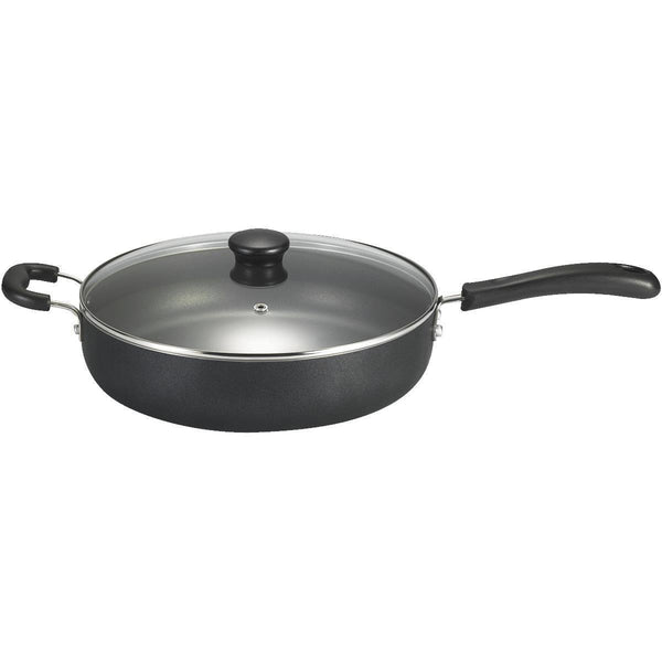 T-Fal® 12 Ceramic Fry Pan, Color: Black