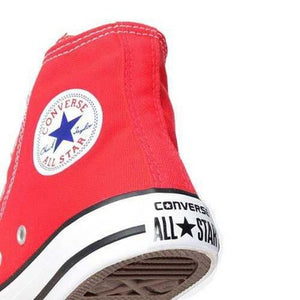 all star bota vermelho