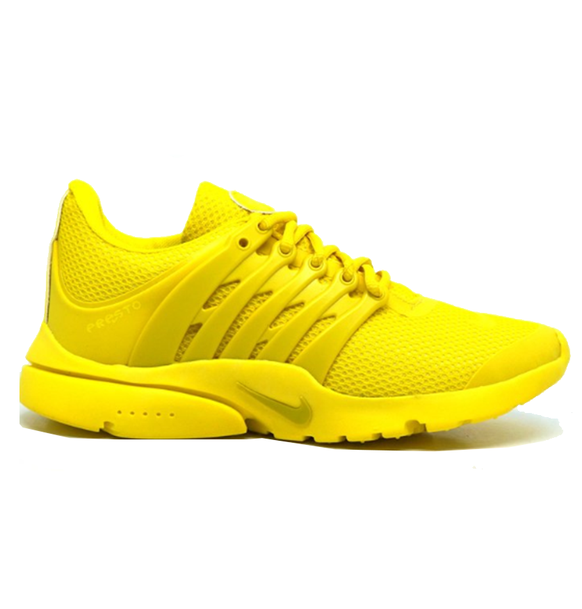 tenis todo amarelo