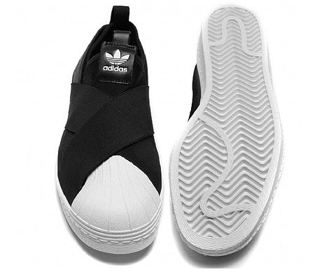 adidas slip on superstar preto