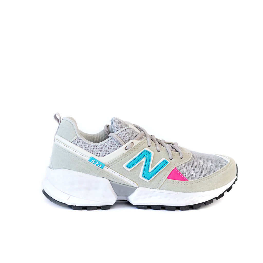 new balance 574 sport azul