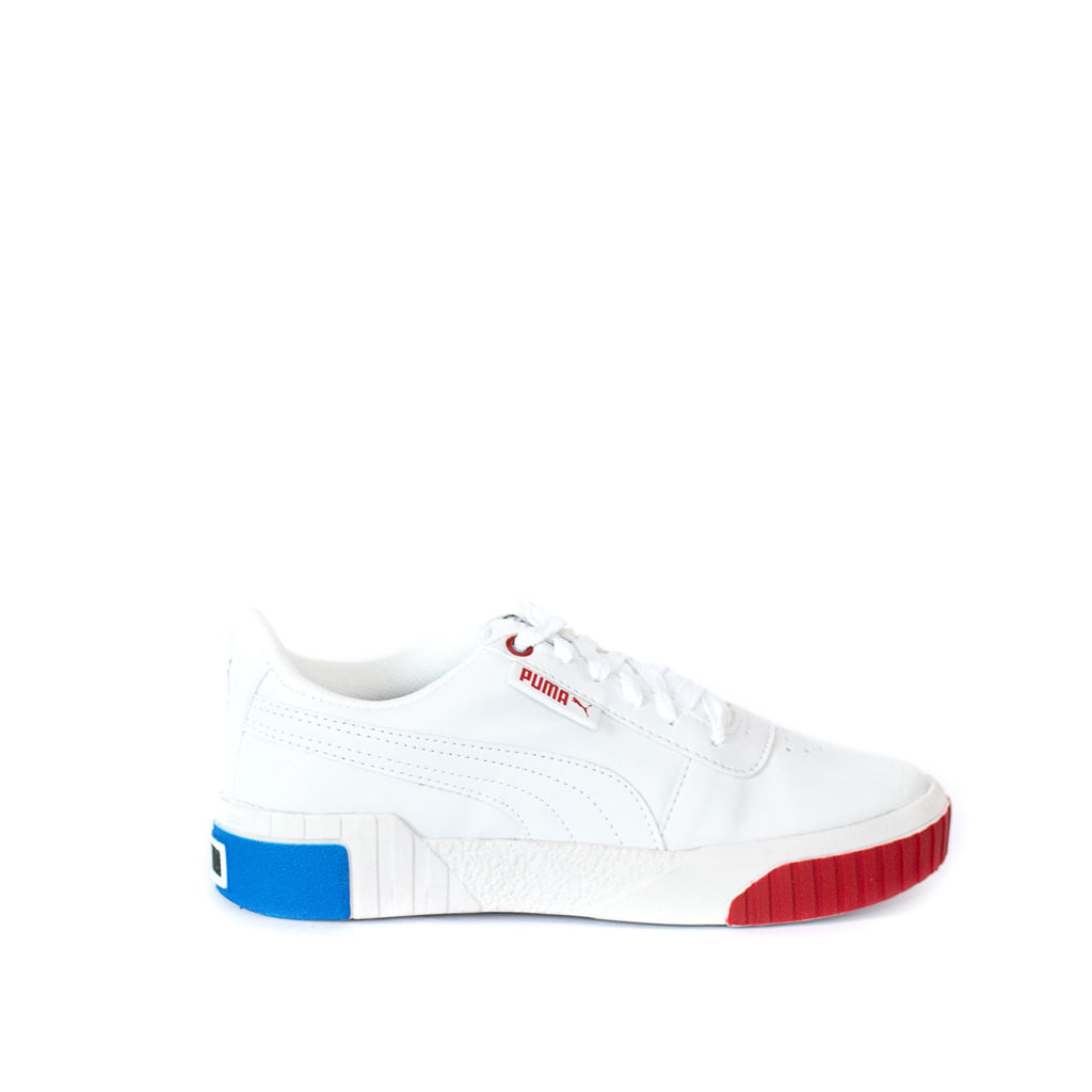 puma branco e vermelho