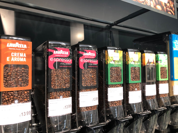 HL Display bulk bins used for cereals at Asda Sustainability Store