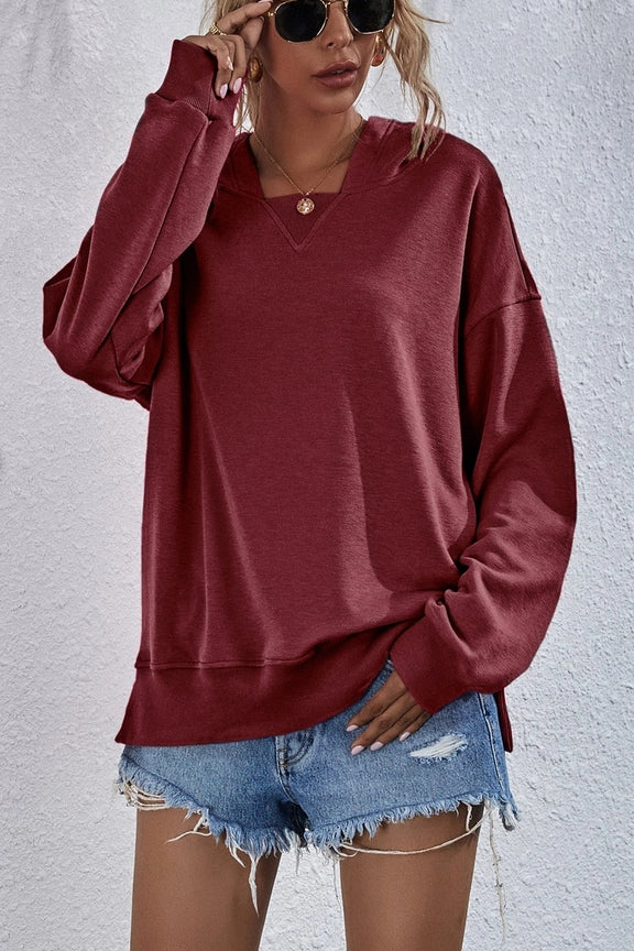 Sweatshirt - Wine Hoodie