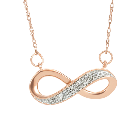 Dije Infinito oro rosa | Bo&Co