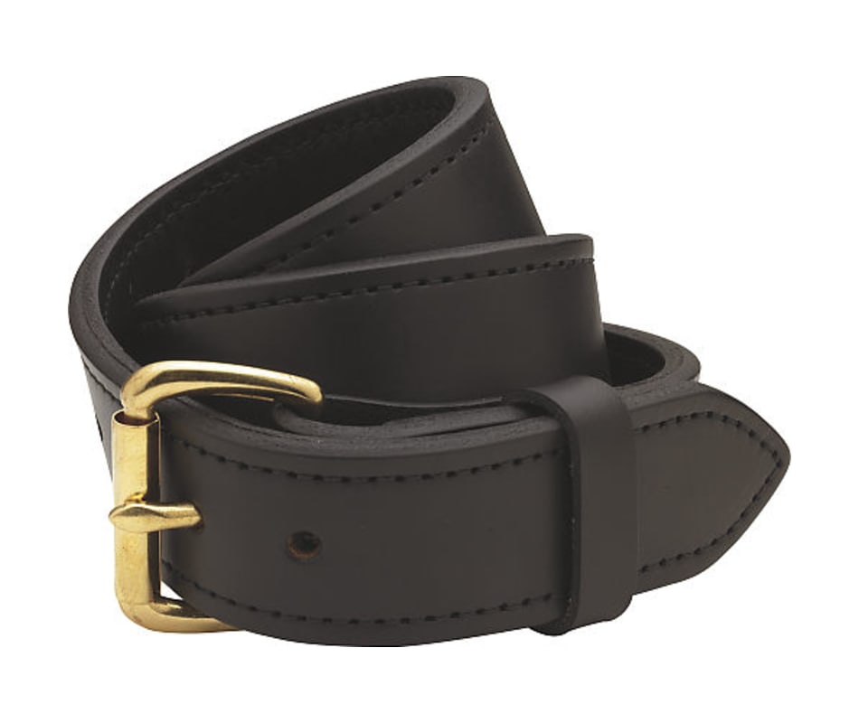 filson double leather belt