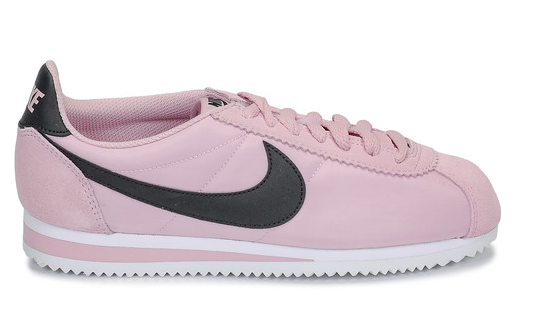 nike cortez pink and black