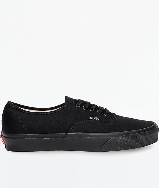 vans authentic triple black