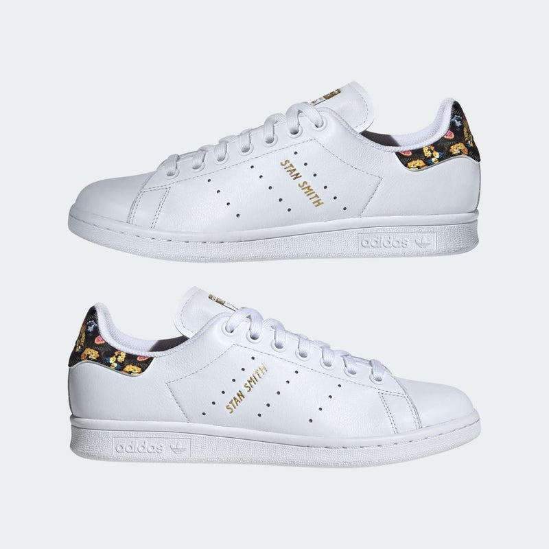 adidas stan smith floral shoes