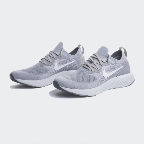 nike epic react flyknit wolf grey