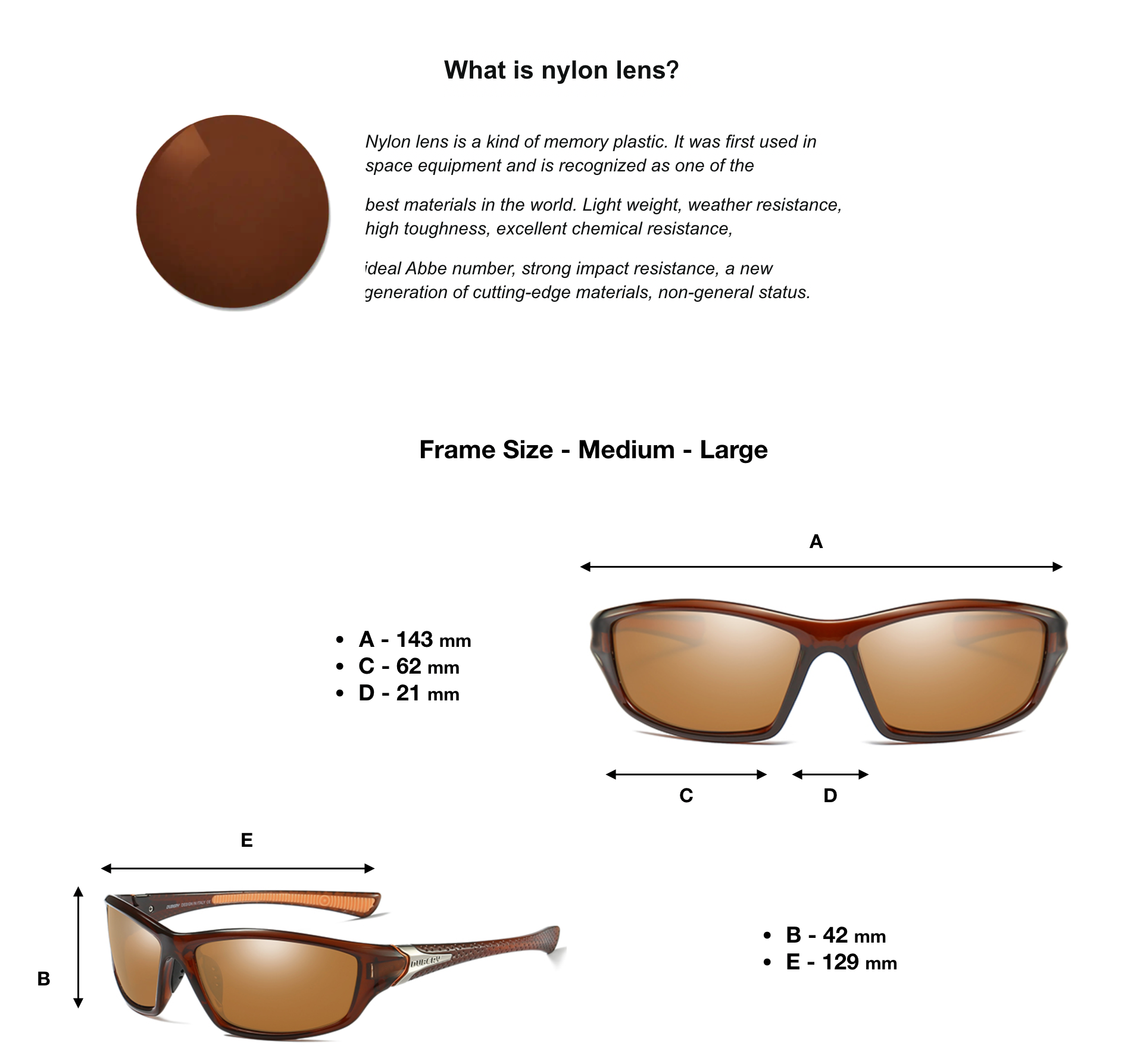 Dubery Sonnenbrille für Männer - duberysunglasses.com