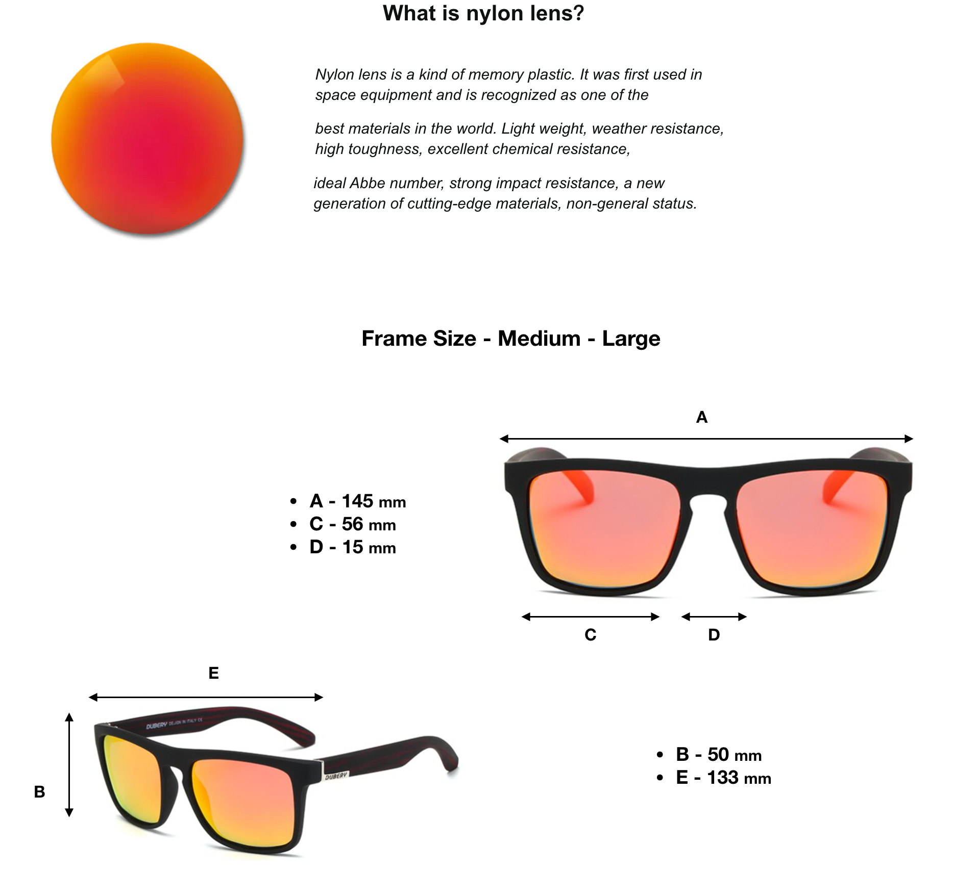 Dubery Sonnenbrille für Männer - duberysunglasses.com