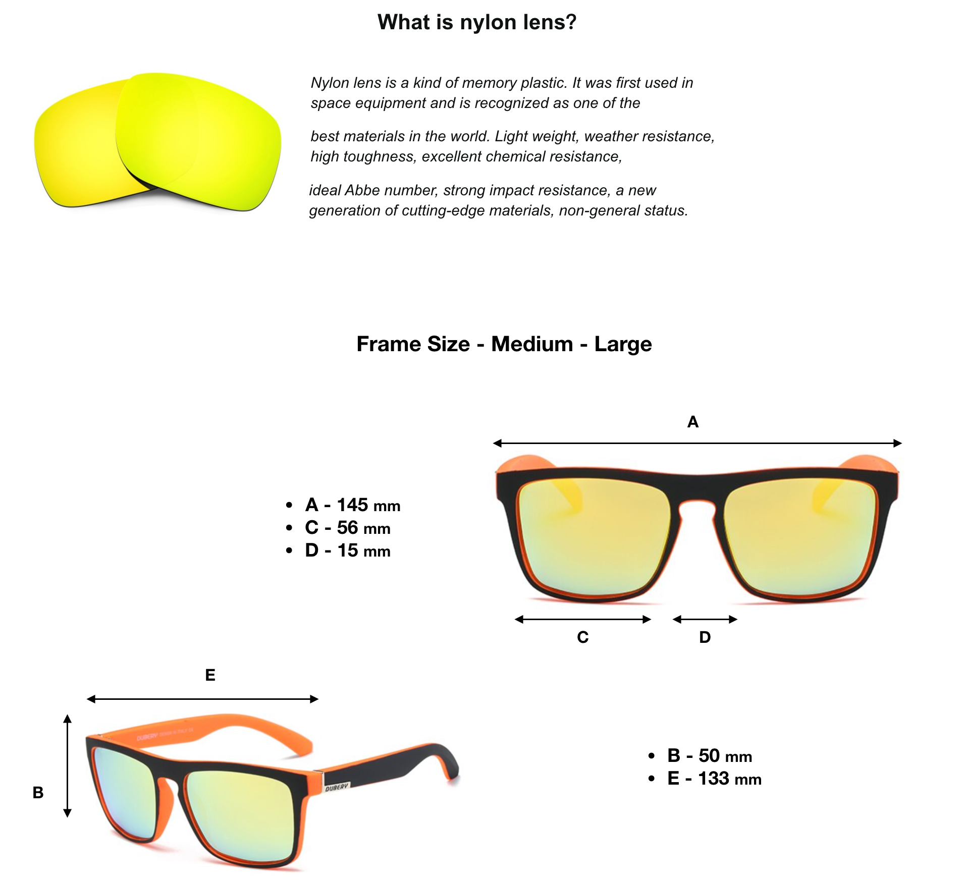 Óculos de sol Dubery para homens - Duberysunglasses.com
