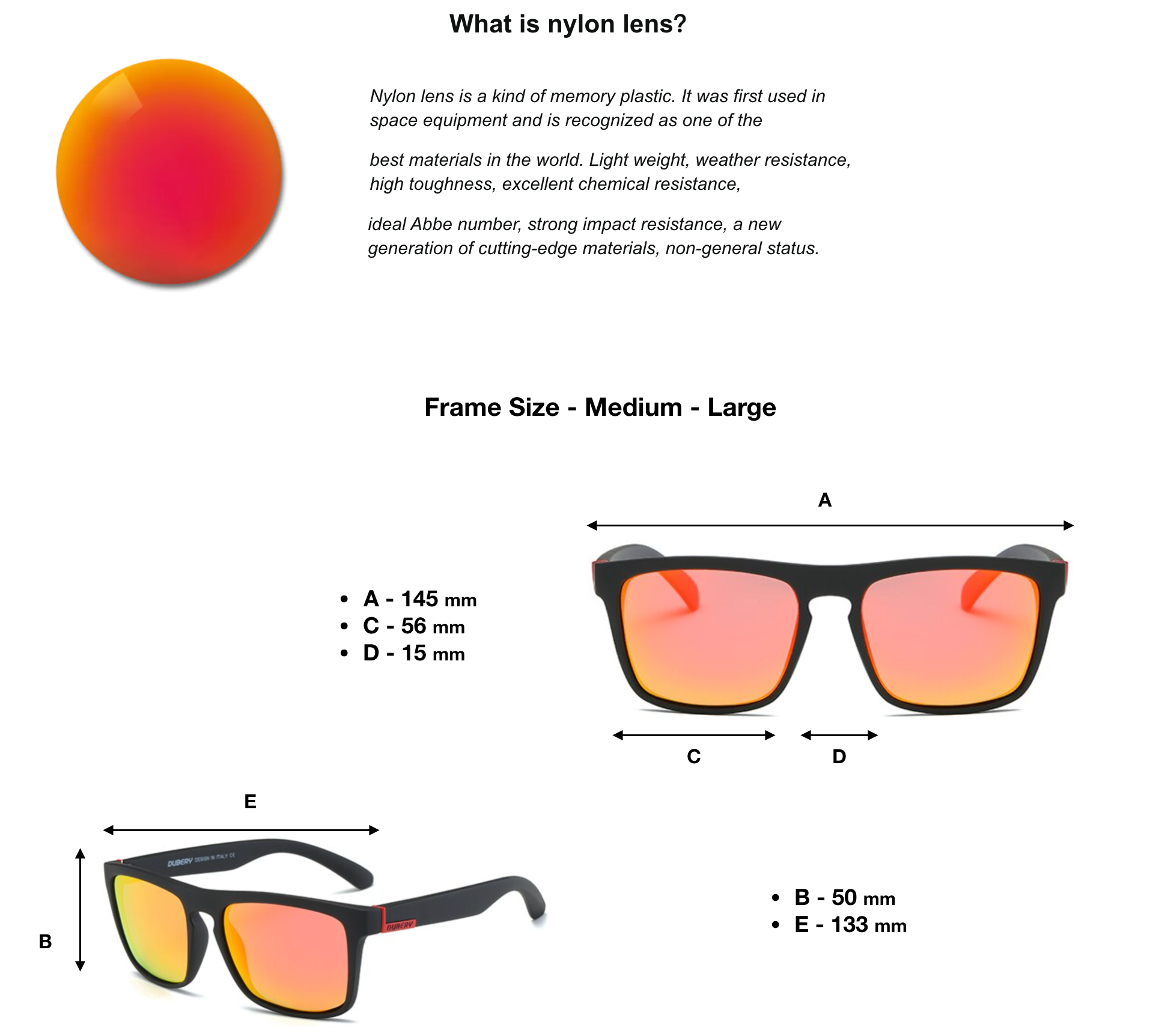 Dubery Sonnenbrille für Männer - duberysunglasses.com